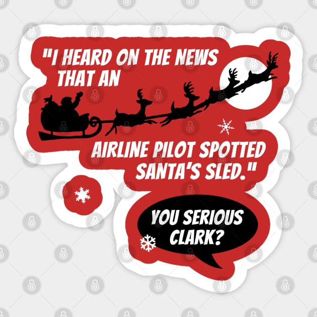 You Serious Clark? Sticker by klance